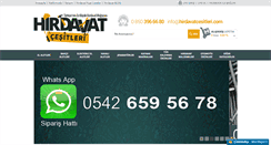Desktop Screenshot of hirdavatcesitleri.com